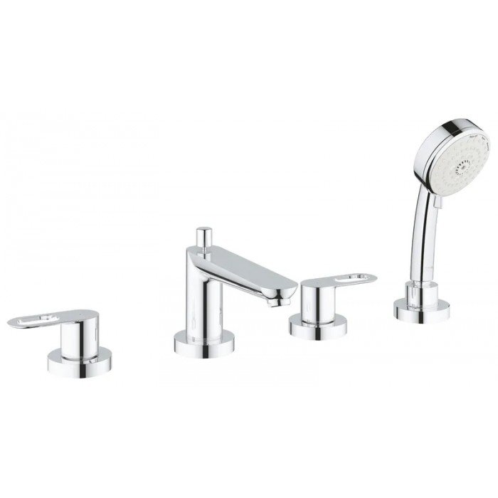 Смеситель на борт ванны на 4 отверстия Grohe BauLoop (2511900A) Смеситель на борт ванны на 4 отверстия Grohe BauLoop (2511900A)