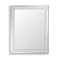 Зеркало настенное Zerix FONTE MRZ10-60x80-Reverse прямоугольное с декором (ZX5640)