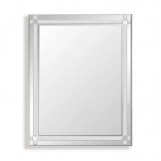 Зеркало настенное Zerix FONTE MRZ10-60x80-Reverse прямоугольное с декором (ZX5640)