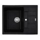 Мийка кухонна Haiba HB8210-G226 Black 620x500x200 (HB0983) Мийка кухонна Haiba HB8210-G226 Black 620x500x200 (HB0983)