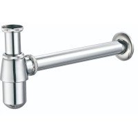 Сифон для раковини Mixxus SIPHON-01 без випуску (під донний клапан) без ревізії (Колір хром) 1 1/4'' (AC3570) Сифон для раковини Mixxus SIPHON-01 без випуску (під донний клапан) без ревізії (Колір хром) 1 1/4'' (AC3570)
