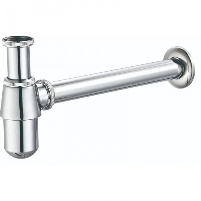 Сифон для раковини Mixxus SIPHON-01 без випуску (під донний клапан) без ревізії (Колір хром) 1 1/4'' (AC3570) Сифон для раковини Mixxus SIPHON-01 без випуску (під донний клапан) без ревізії (Колір хром) 1 1/4'' (AC3570)