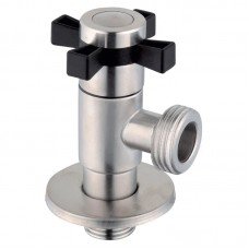 Кран для подключения сантехприборов Zerix VAL-10-1/2x3/4 из нерж.стали SUS304 (ZX5103) Кран для подключения сантехприборов Zerix VAL-10-1/2x3/4 из нерж.стали SUS304 (ZX5103)