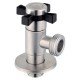 Кран для подключения сантехприборов Zerix VAL-10-1/2x3/4 из нерж.стали SUS304 (ZX5103) Кран для подключения сантехприборов Zerix VAL-10-1/2x3/4 из нерж.стали SUS304 (ZX5103)