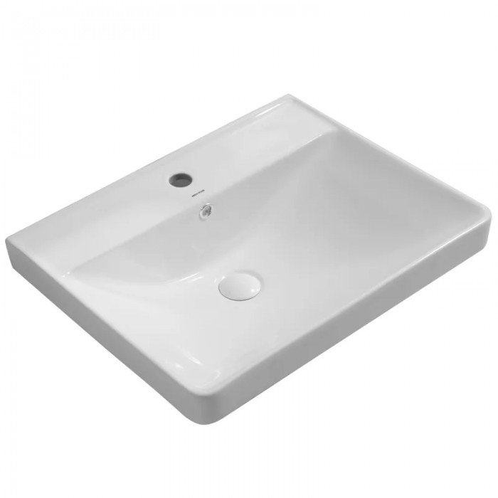 Раковина мебельная MIXXUS PREMIUM STYLE-1501 600х480х190mm с отверстием под смеситель и переливом ( Раковина мебельная MIXXUS PREMIUM STYLE-1501 600х480х190mm с отверстием под смеситель и переливом (