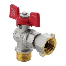 Кран с накидной гайкой 3/4" ГШБ угловой Koer KR.221 (KR0171)