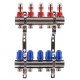 Коллекторный блок с расходомерами Koer KR.1110-05 1”x5 ways (KR2642) Коллекторный блок с расходомерами Koer KR.1110-05 1”x5 ways (KR2642)