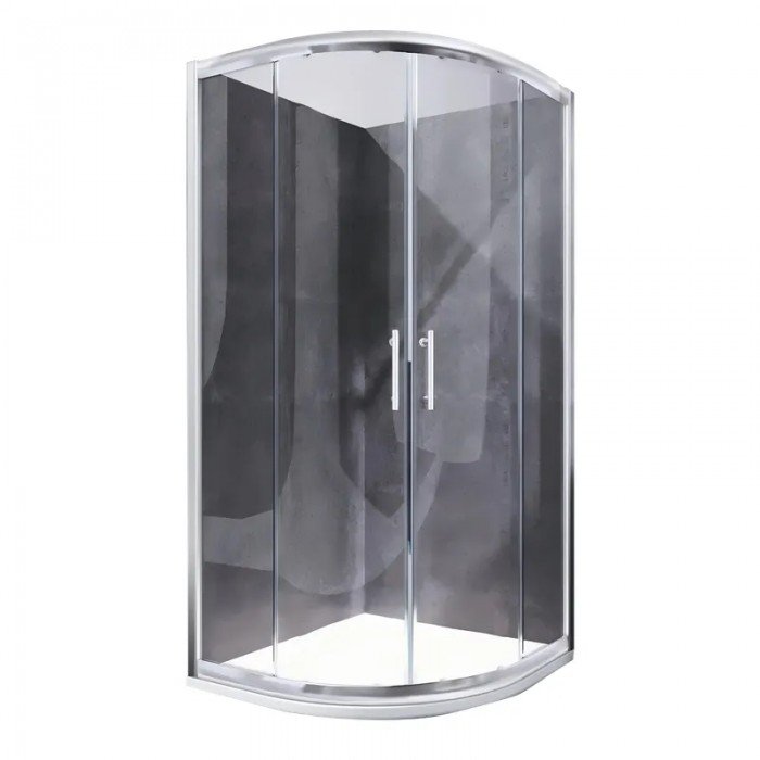 Душевая кабина без поддона Koer SR SC04-90x90x195-TR-01 прозрачное стекло Easy Clean 5мм, хром (KR5 Душевая кабина без поддона Koer SR SC04-90x90x195-TR-01 прозрачное стекло Easy Clean 5мм, хром (KR5