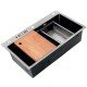 Мойка Mixxus Premium MH7545-SET-05 NANO-SILVER (3.0/0.8) комплект (нержавейка) (MX9634) Мойка Mixxus Premium MH7545-SET-05 NANO-SILVER (3.0/0.8) комплект (нержавейка) (MX9634)