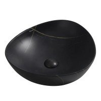 Раковина накладна Mixxus Premium WAVE-0104 MARBLE 460х420х130mm (MP6534)