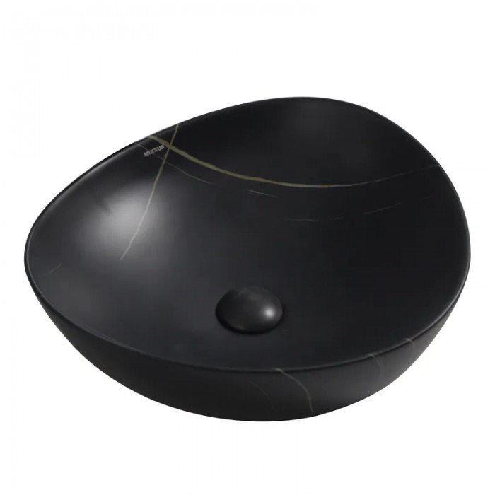 Раковина накладна Mixxus Premium WAVE-0104 MARBLE 460х420х130mm (MP6534)