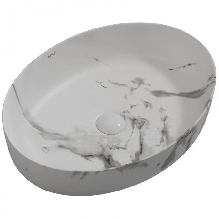 Раковина накладная MIXXUS PREMIUM ELLIPSE-0104 MARBLE 550х415х140mm (MP6554) Раковина накладная MIXXUS PREMIUM ELLIPSE-0104 MARBLE 550х415х140mm (MP6554)