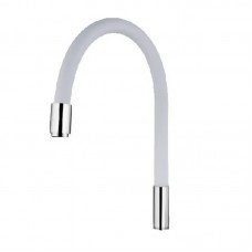 Силиконовый излив для смесителя белый Mixxus Premium (MI0557) Силиконовый излив для смесителя белый Mixxus Premium (MI0557)