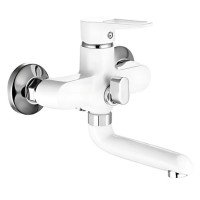 Смеситель для ванны Mixxus Elba 009 (EURO) WHITE (MI6586) Смеситель для ванны Mixxus Elba 009 (EURO) WHITE (MI6586)