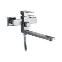 Смеситель для ванны Zerix KUB-007 (EURO) из нерж. стали SUS304 (ZX5564) Смеситель для ванны Zerix KUB-007 (EURO) из нерж. стали SUS304 (ZX5564)