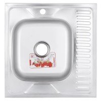 Мойка кухонная Zerix Z6060L-04-160E (Satin) (ZM0567) Мойка кухонная Zerix Z6060L-04-160E (Satin) (ZM0567)