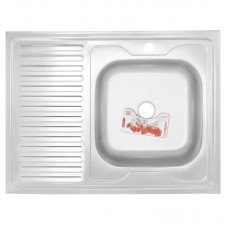 Мийка кухонна Zerix Z8060R-08-180E (Satin) (ZS0609)