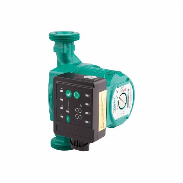 Насос циркуляційний енергозберігаючий Taifu star25/4A/180 Н=4М, Q=2,4кбМ, P=22Вт (з кабелем та гайк