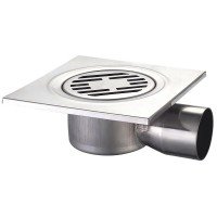 Душевой трап из нержавеющей стали Champion Drain-04-15x15-90 150x150мм (угловой отвод) (CH6145) Душевой трап из нержавеющей стали Champion Drain-04-15x15-90 150x150мм (угловой отвод) (CH6145)