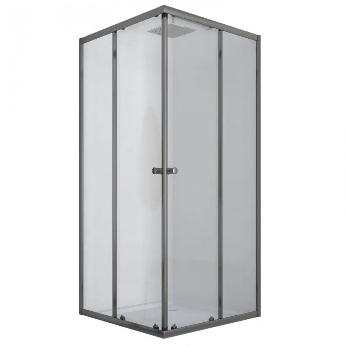 Душевая кабина без поддона Mixxus CUBIC SC01-90x90x185-TR GRAPHITE прозрачное стекло 4мм (MI6907) Душевая кабина без поддона Mixxus CUBIC SC01-90x90x185-TR GRAPHITE прозрачное стекло 4мм (MI6907)