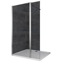 Душевая перегородка Koer SR SP03-120x200-TR-01 Walk-In прозрачное стекло Easy Clean 8мм, хром (KR53 Душевая перегородка Koer SR SP03-120x200-TR-01 Walk-In прозрачное стекло Easy Clean 8мм, хром (KR53