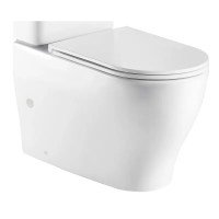 Чаша унітазу-компакту Mixxus Premium Wave-0403-R Bowl 675х395х870 Rimless без сидіння (MI8361)