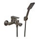 Смеситель для ванной Haiba Kubus 009 Euro Graphite (HB4007) Смеситель для ванной Haiba Kubus 009 Euro Graphite (HB4007)