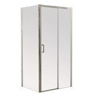 Душова кабіна без піддону Mixxus Premium DIVERSE SC03-120x80x195-TR Chrome прозоре скло 6мм (