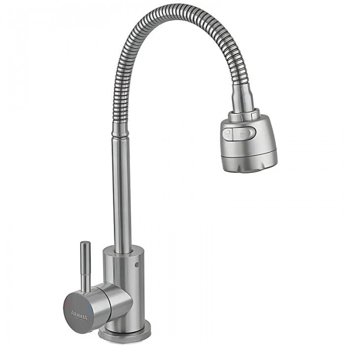 Змішувач для кухні Armata SUS-011(N) Reflector з рефлекторним виливом (без підведення) (CH6483)