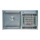 Мийка Zerix ZH7843DS-215 (3.0/1.0) Satin з диспенсером та сушаркою для посуду (ZM5570) Мийка Zerix ZH7843DS-215 (3.0/1.0) Satin з диспенсером та сушаркою для посуду (ZM5570)