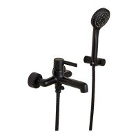 Смеситель для ванны Haiba Markus 009 Euro Black (HB3975) Смеситель для ванны Haiba Markus 009 Euro Black (HB3975)