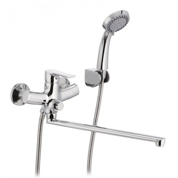 Смеситель для ванны Mixxus Premium PUSH Chr-006 (перекл. кнопкой) (MI1665) Смеситель для ванны Mixxus Premium PUSH Chr-006 (перекл. кнопкой) (MI1665)