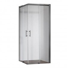 Душевая кабина без поддона Koer SR SC03-90x90x200-TR-07 прозрачное стекло Easy Clean 6мм, графит (K Душевая кабина без поддона Koer SR SC03-90x90x200-TR-07 прозрачное стекло Easy Clean 6мм, графит (K