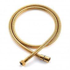 Шланг для душу Koer KB-0801-150-10 (оплетіння нерж. 150 см) (Колір золотий) (KR4806)
