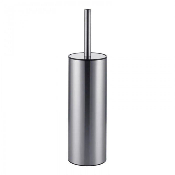 Єршик для унітазу для підлоги Mixxus Premium Ellipse-TB0201 SS Color колір нержавійка (MI7067)