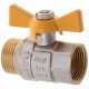 Кран шаровой Waterpro WP607-20FMW-Y - 3/4" FMW ГШМ YELLOW, ручка "бабочка" желтая (WP2892) Кран шаровой Waterpro WP607-20FMW-Y - 3/4" FMW ГШМ YELLOW, ручка "бабочка" желтая (WP2892)