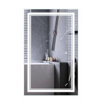Дзеркало Mixxus Premium QUADRO MR20-50x80-Reverse з Led Touch, Anti-fog, димером, регулятором яскравості