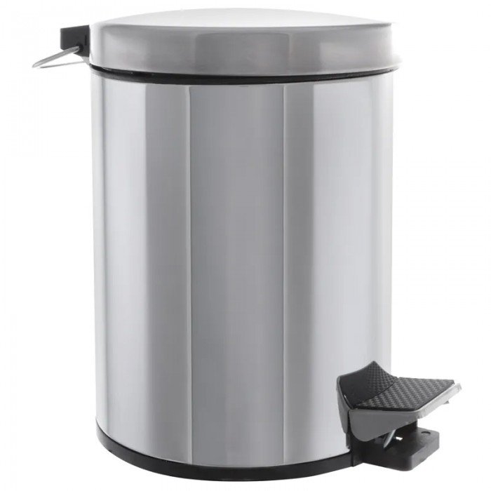 Мусорное ведро 5 литров круглое Zerix LR702 (ZX2635)