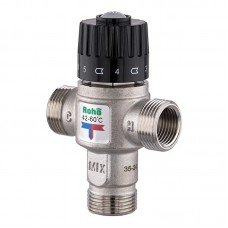 Клапан змішувальний Roho R1208-075 - 3/4" ЗР термостатичний (42-60*C) (RO1023)