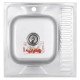 Мойка кухонная Zerix Z6060L-06-160MD (micro decor) (ZS0585) Мойка кухонная Zerix Z6060L-06-160MD (micro decor) (ZS0585)