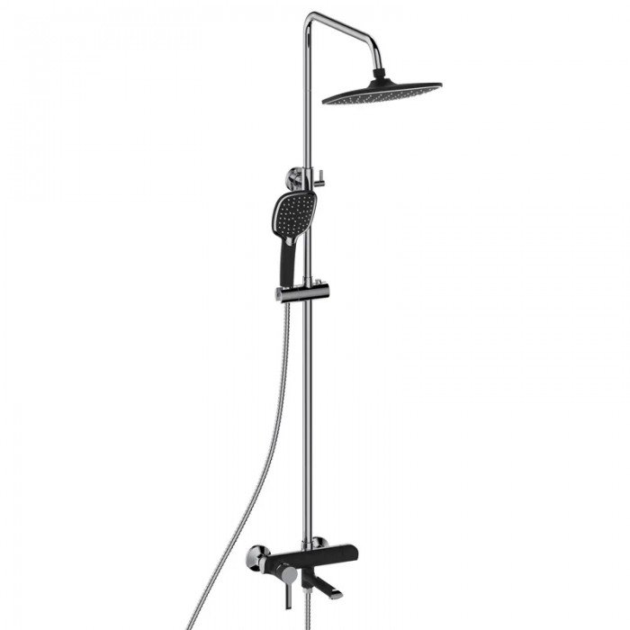 Душова колона із змішувачем Mixxus Premium Edem 009-J (Black) (MI5842) Душова колона із змішувачем Mixxus Premium Edem 009-J (Black) (MI5842)