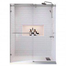 Дверь в нишу Koer SR SD06-120x220-TR-01 прозрачное стекло Easy Clean 8мм, хром (KR5367) Дверь в нишу Koer SR SD06-120x220-TR-01 прозрачное стекло Easy Clean 8мм, хром (KR5367)