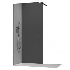 Душова перегородка Koer SR SP01-90x200-TR-01 Walk-In прозоре скло Easy Clean 8мм, хром (KR539 Душова перегородка Koer SR SP01-90x200-TR-01 Walk-In прозоре скло Easy Clean 8мм, хром (KR539