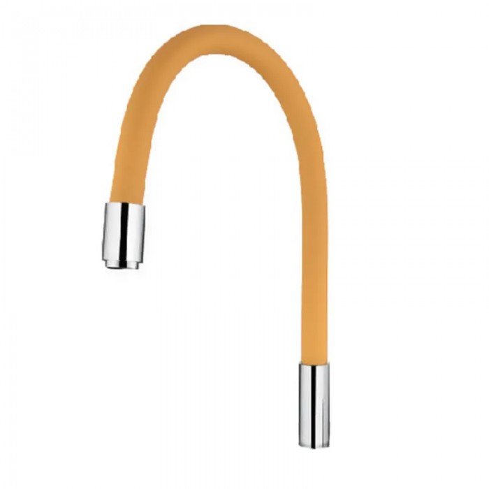 Силиконовый излив для смесителя оранжевый Mixxus Premium (MI0562) Силиконовый излив для смесителя оранжевый Mixxus Premium (MI0562)