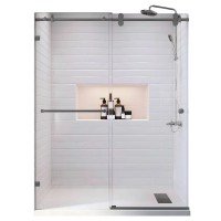 Дверь в нишу Koer SR SD06-140x220-TR-07 прозрачное стекло Easy Clean 8мм, графит (KR5369) Дверь в нишу Koer SR SD06-140x220-TR-07 прозрачное стекло Easy Clean 8мм, графит (KR5369)