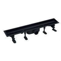 Душевой трап Mixxus DRAIN-06-60 BLACK с пластиковой основой и накладкой из нерж.стали SUS304 70x600 Душевой трап Mixxus DRAIN-06-60 BLACK с пластиковой основой и накладкой из нерж.стали SUS304 70x600