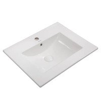 Раковина мебельная Mixxus Premium CUBIC-1501 610х460х170mm с отверстием под смеситель и переливом ( Раковина мебельная Mixxus Premium CUBIC-1501 610х460х170mm с отверстием под смеситель и переливом (