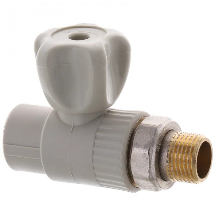 Кран радіаторний прямий Europroduct EP.0124 - 20x1/2M" (латунний куля) (EP4049) Кран радіаторний прямий Europroduct EP.0124 - 20x1/2M" (латунний куля) (EP4049)