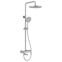 Душова колонна зі змішувачем Koer KB-56029-01 3 функції, колір хром (KR5481)