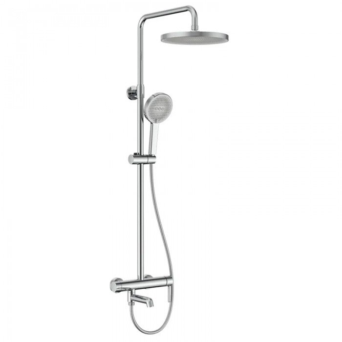 Душова колонна зі змішувачем Koer KB-56029-01 3 функції, колір хром (KR5481)